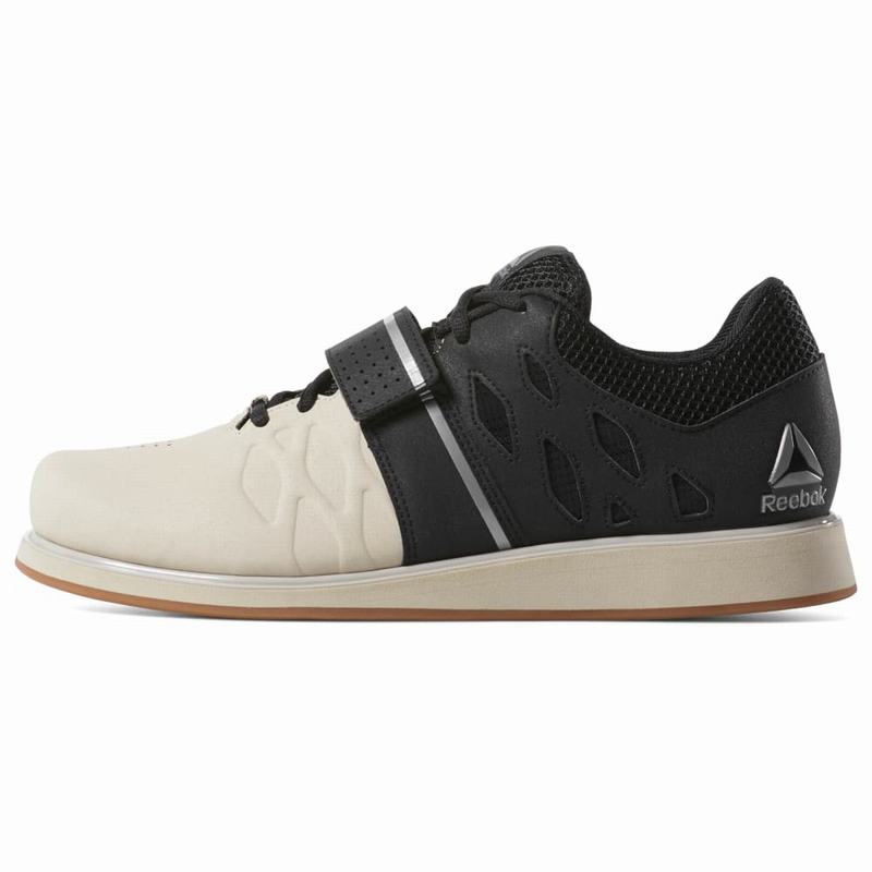 Tenisi Reebok Lifter Pr Barbati Bej/Negrii Romania HJ2298DK